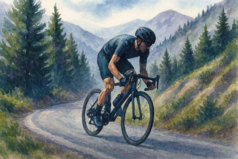 Ascension à vélo - Natalie Bruns