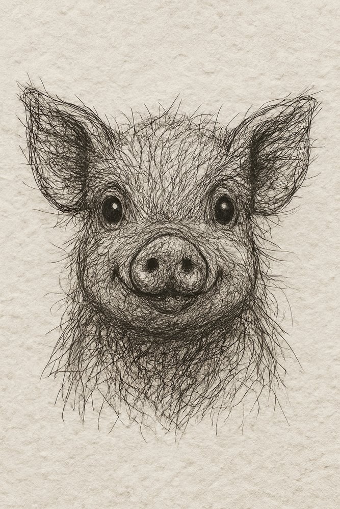 Le petit cochon joyeux - Natalie Bruns