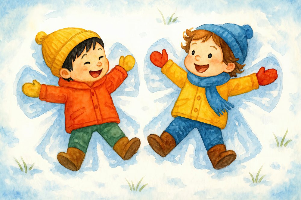 Joyeux anges de neige - Natalie Bruns