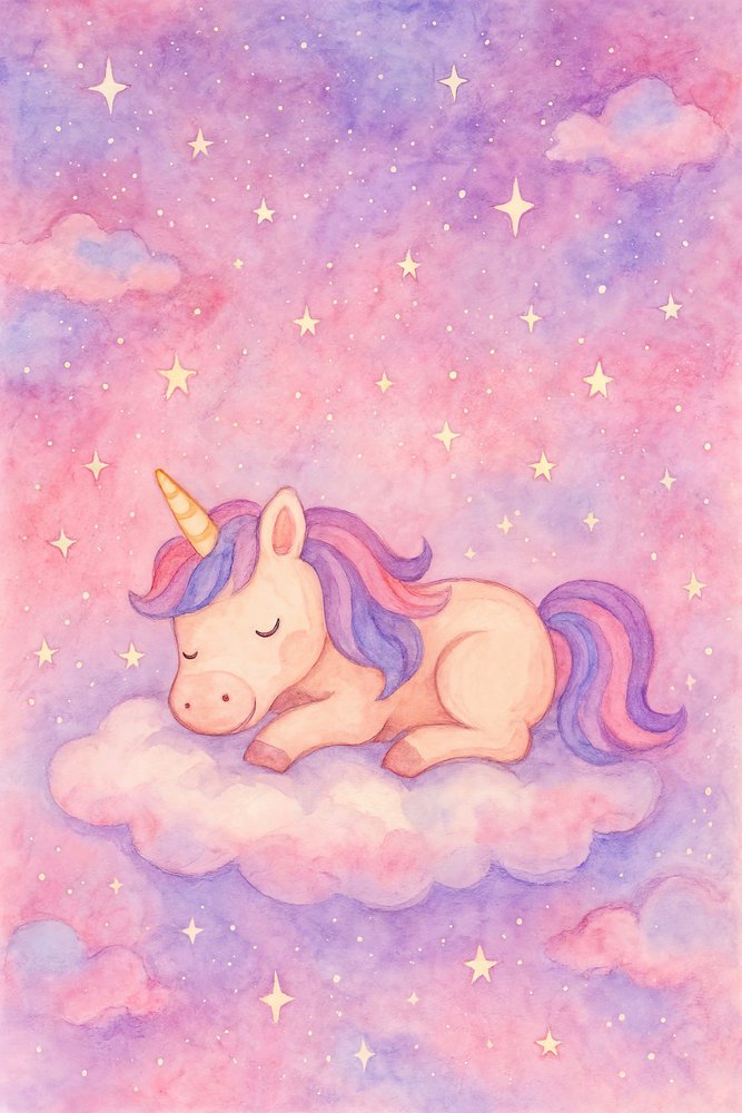 Licorne endormie magique - Natalie Bruns