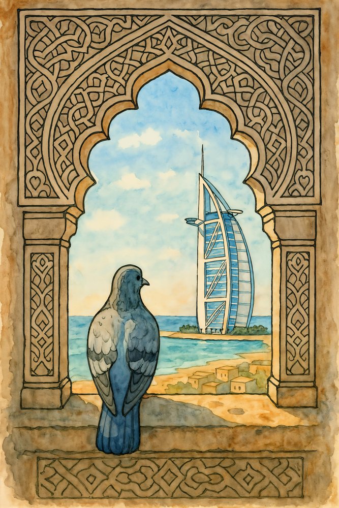 Pigeon Views Dubaï - Natalie Bruns