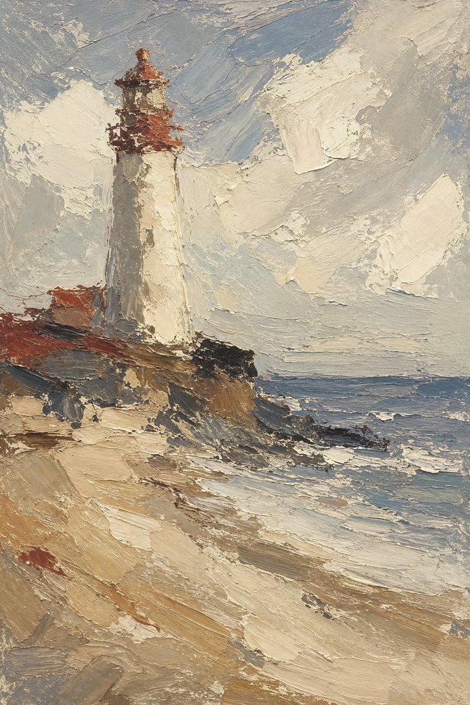 Phare côtier robuste - Natalie Bruns