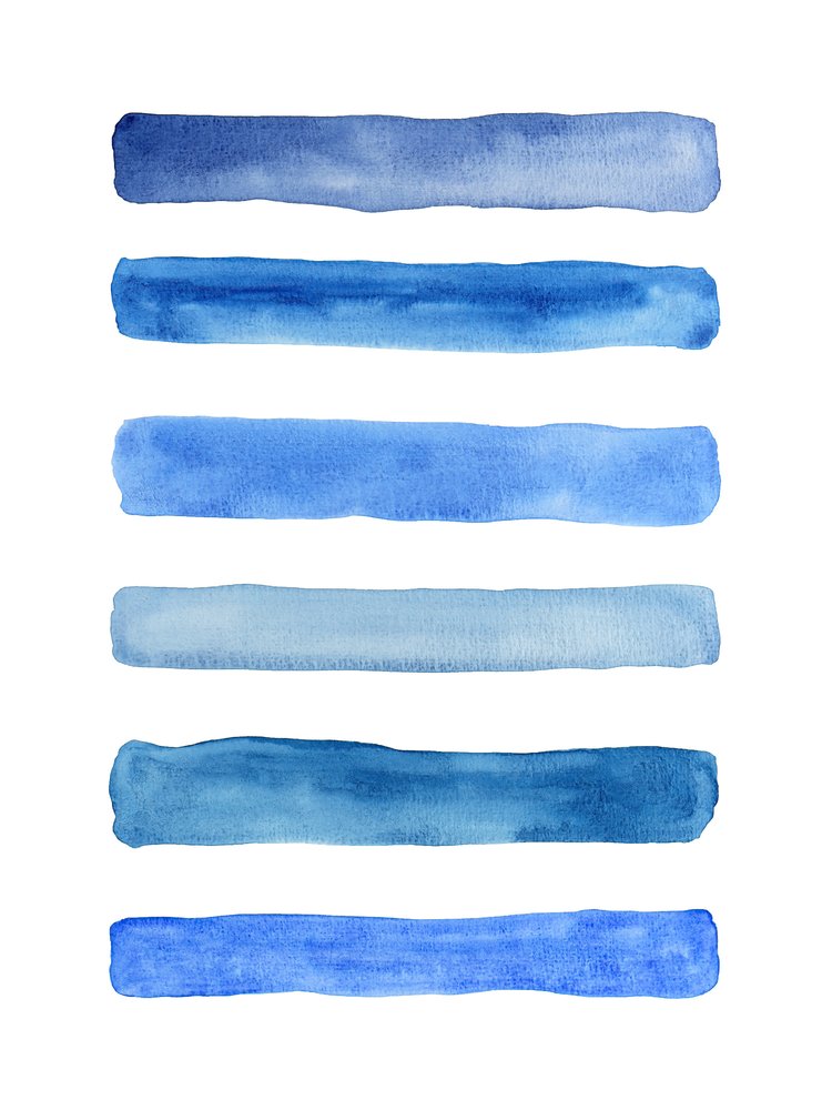 Dégradé bleu serein - Natalie Bruns