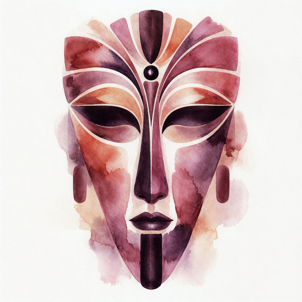 Masque « Aquarelle spirituelle » - Natalie Bruns