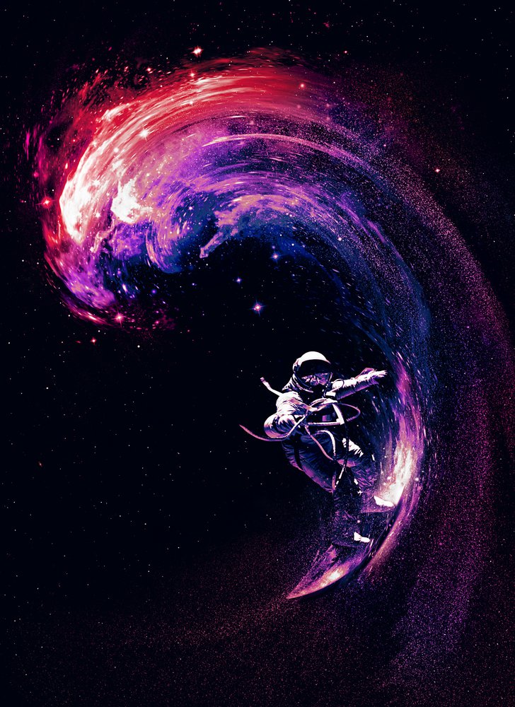 Astronaute Cosmic Surf - Nicebleed