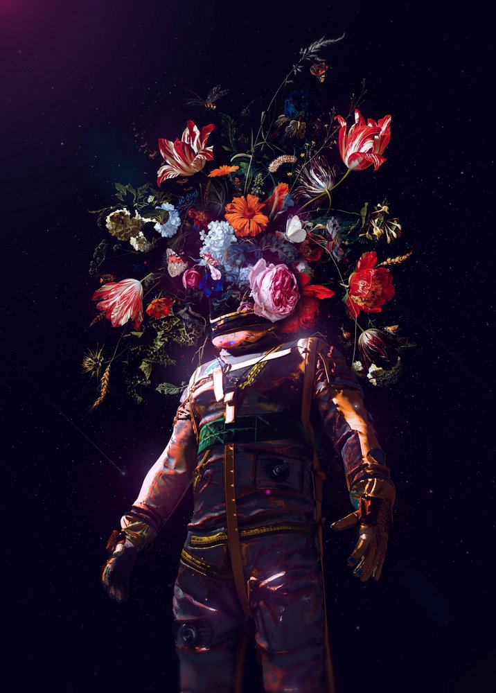 Astronaute du Jardin cosmique - Nicebleed