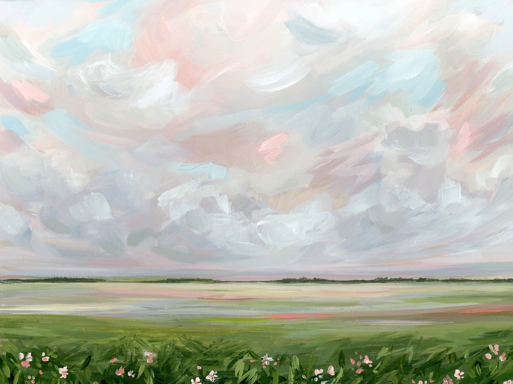 Paysage pastel enchanteur - Nicole Walsh