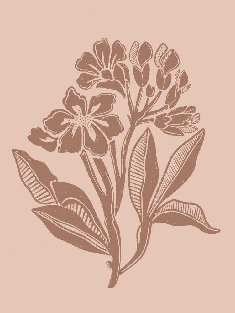 Fleurs botaniques aux accents terreux - Nikita Jariwala