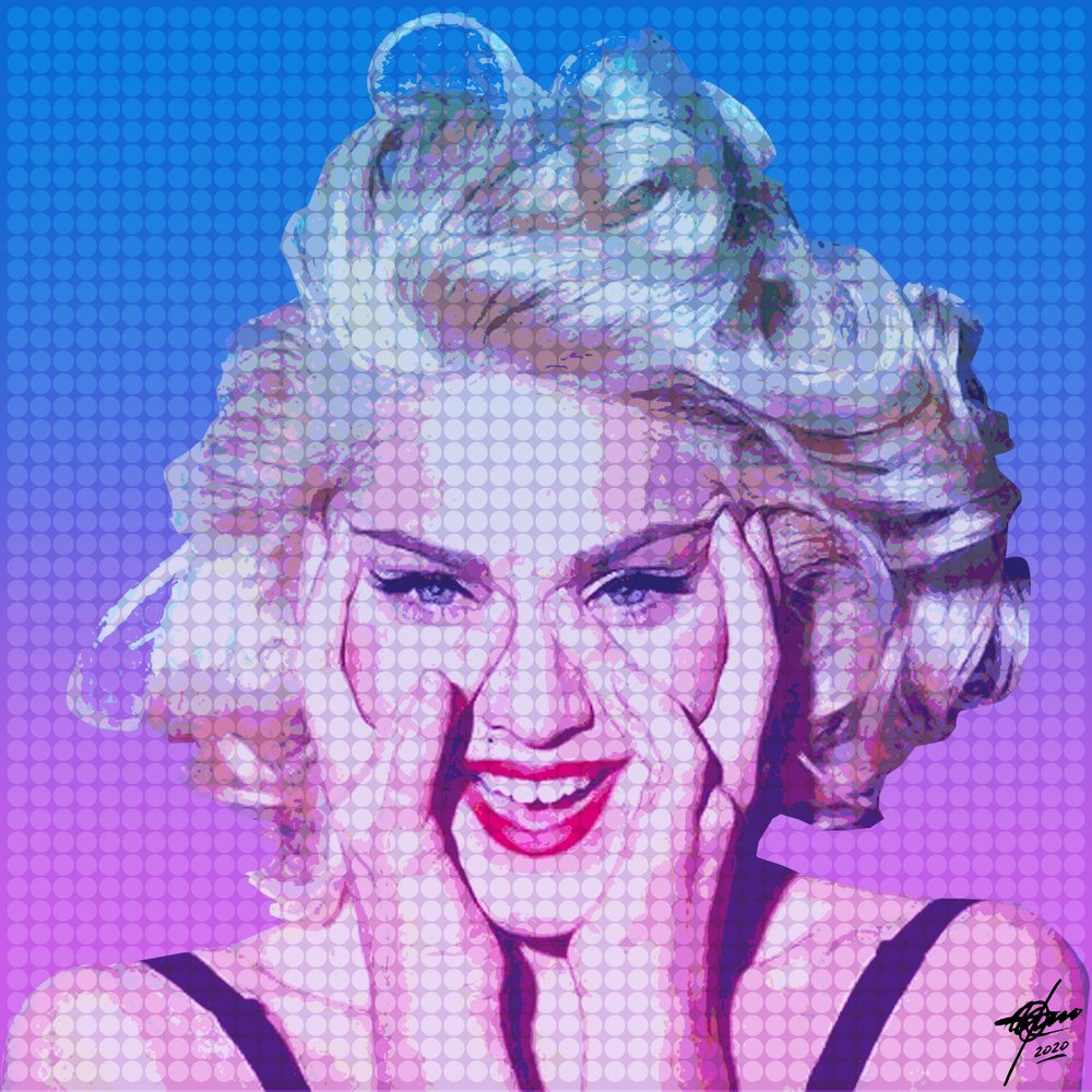 Portrait pop joyeux - Osvaldo Russo