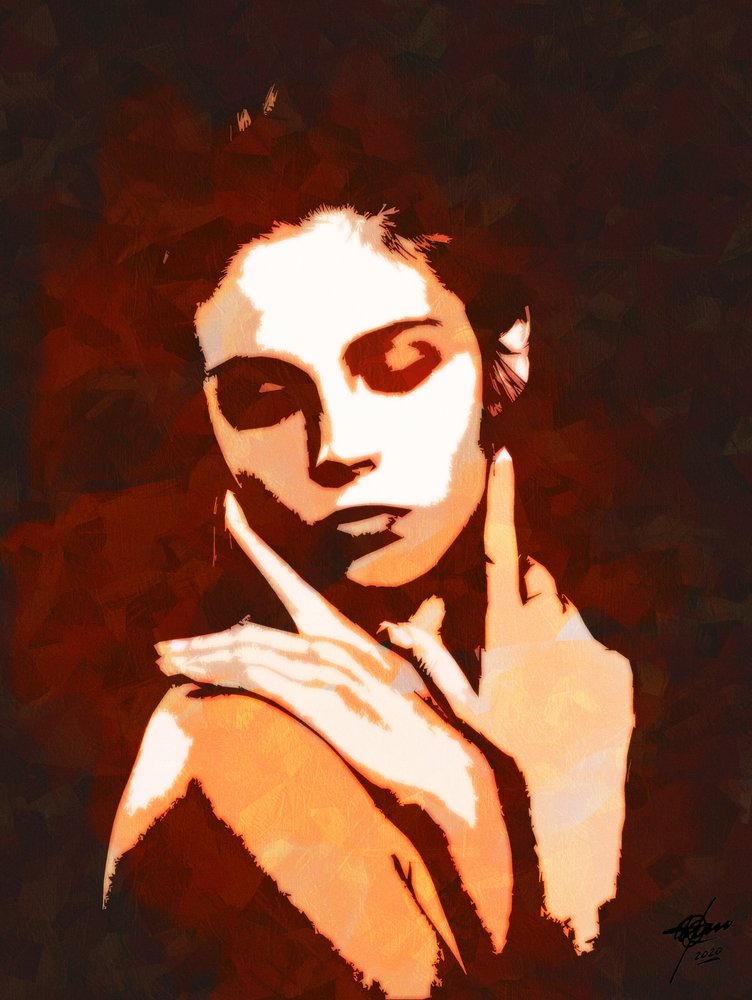 Femme à l
