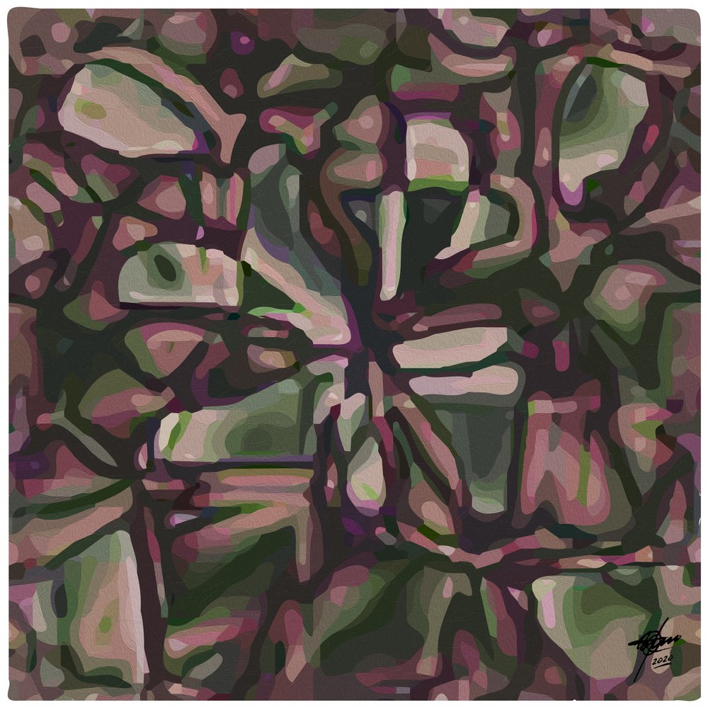 Formes organiques aux teintes douces - Osvaldo Russo