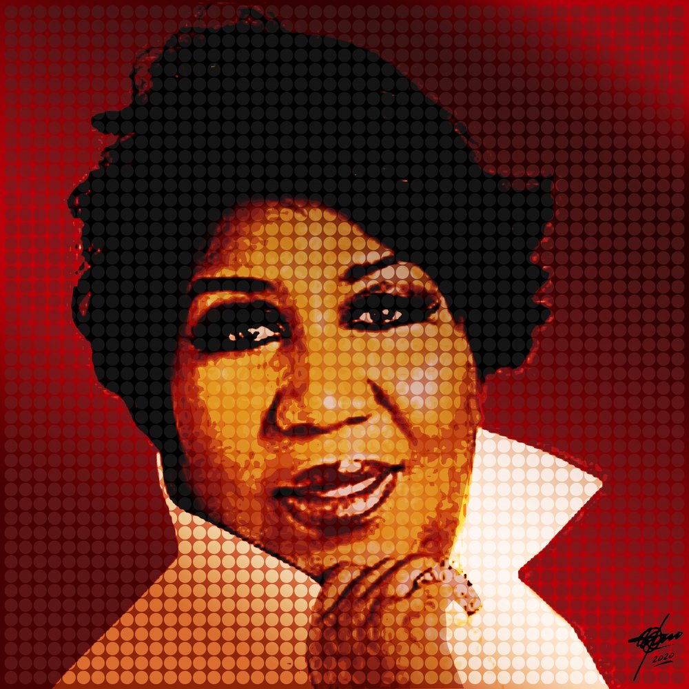 Portrait pop art éclatant - Osvaldo Russo