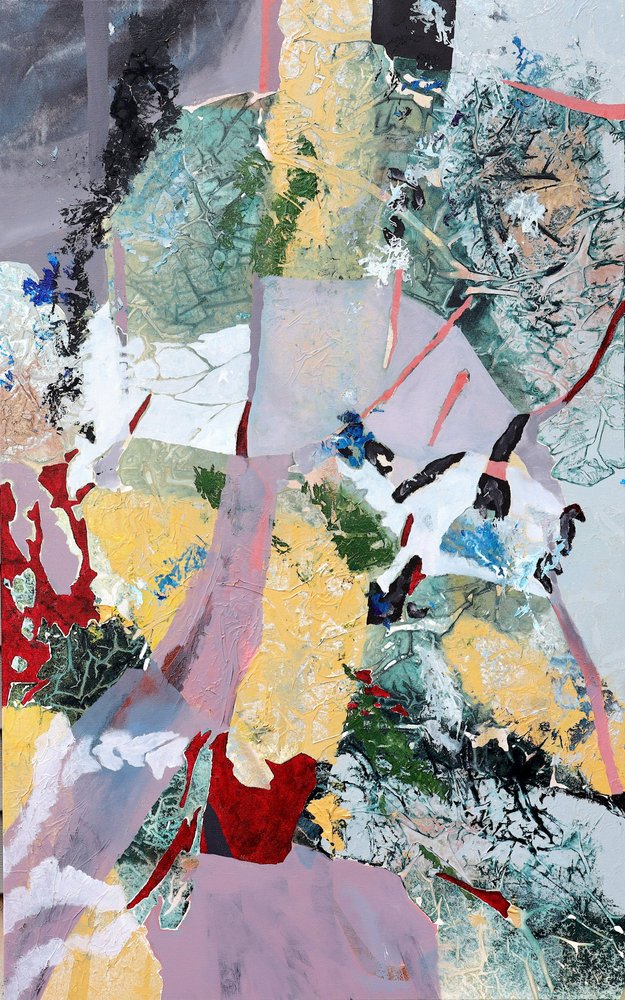 Abstraction botanique fragmentée - POOVI ART