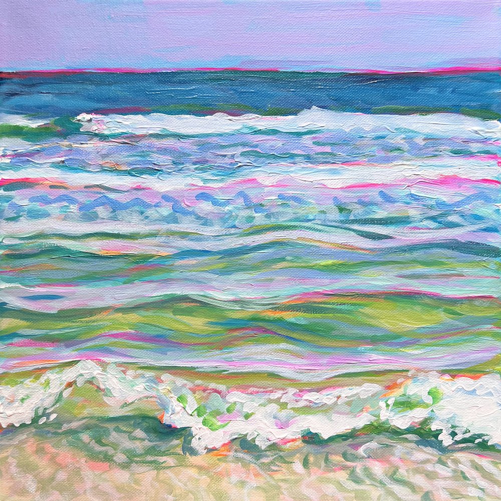 Vagues colorées - Pauline Wegman | Key and Sea Creative