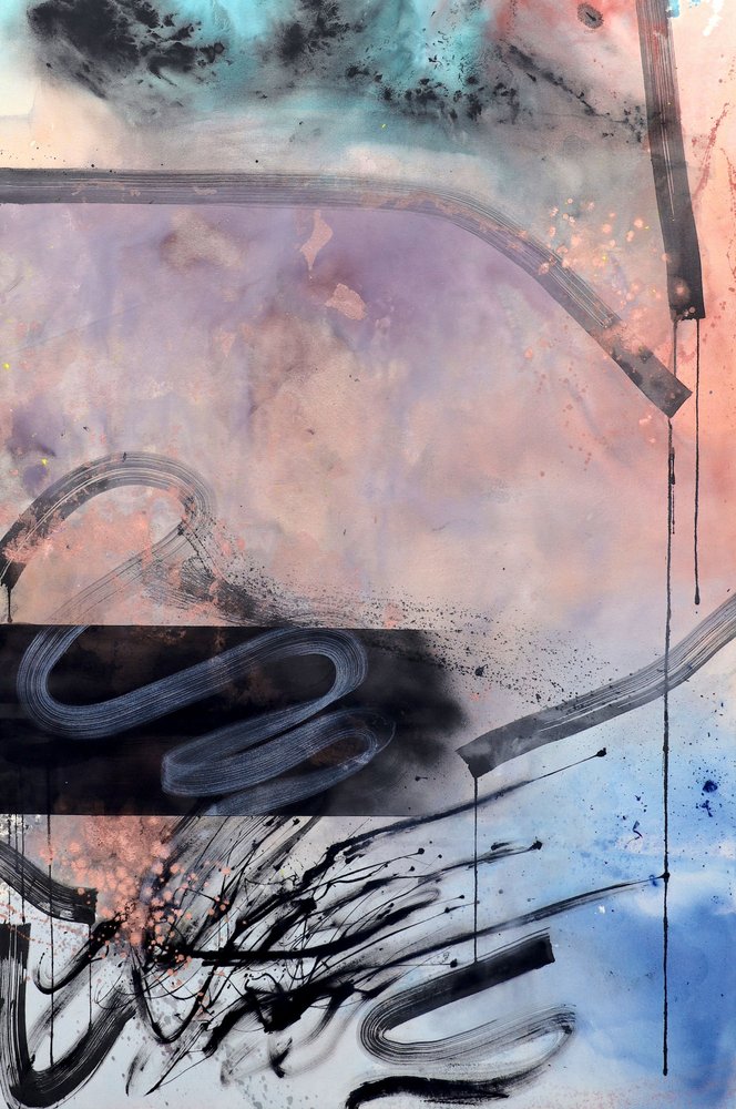 Abstrait fluide et onirique - Poonam Choudhary