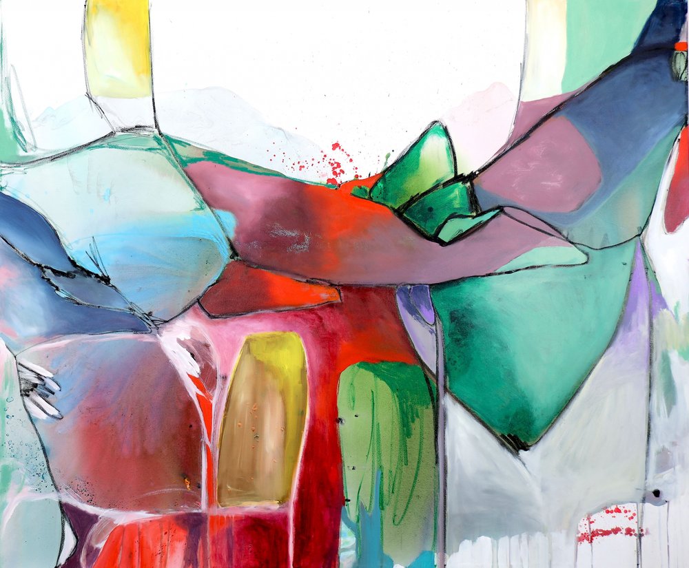 Formes abstraites dynamiques - Poonam Choudhary