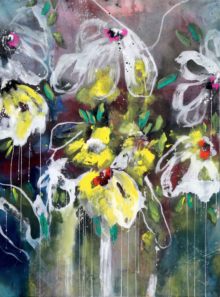 Une expression florale éclatante - Poonam Choudhary
