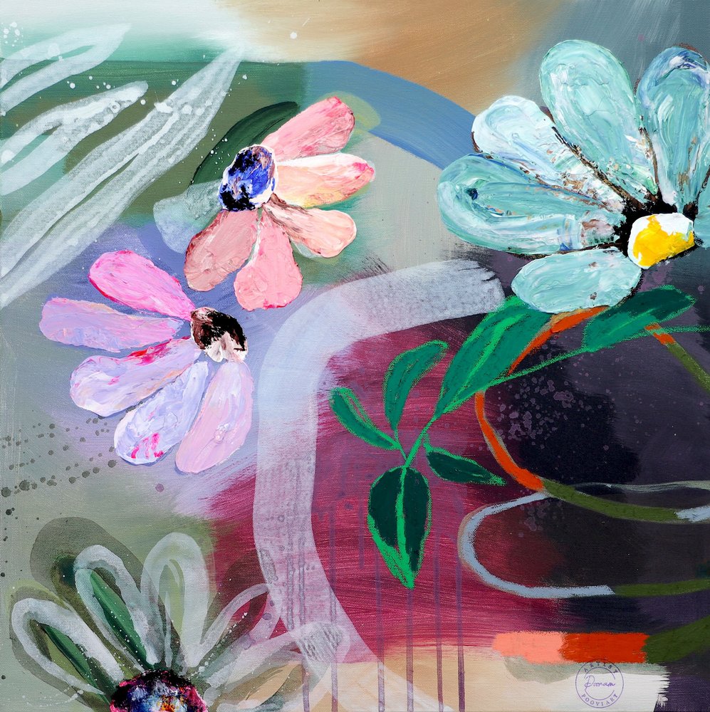 Des fleurs aux couleurs vives et picturales - Poonam Choudhary
