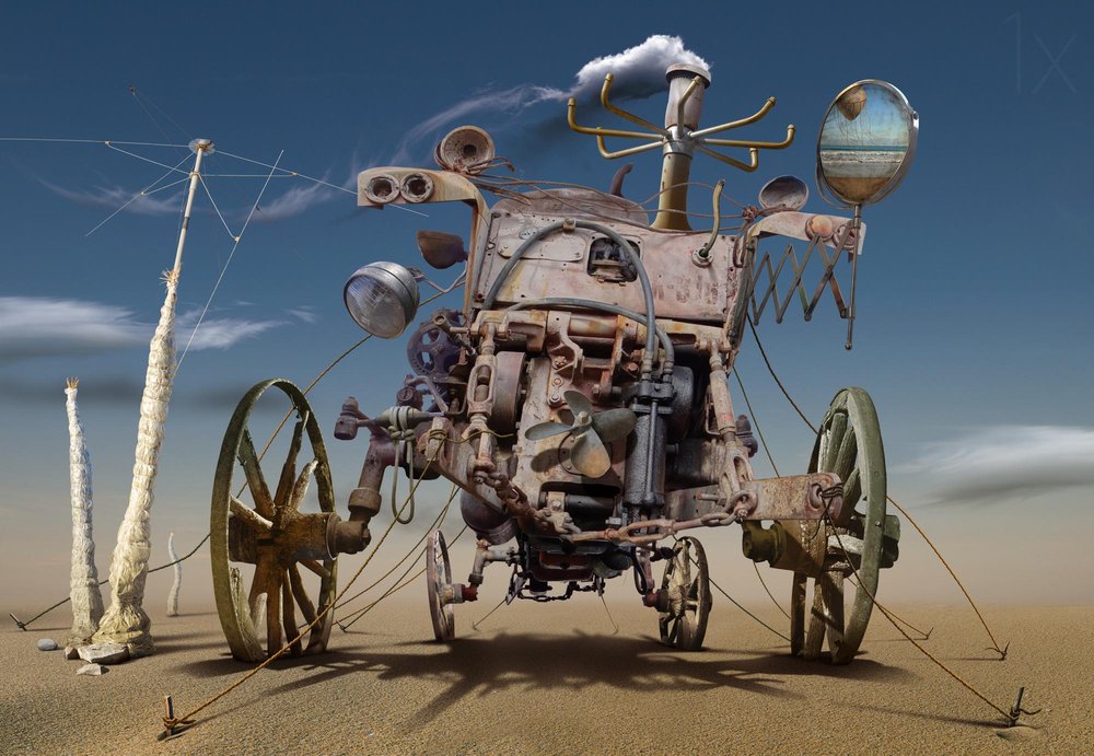 Machine steampunk du désert - Radoslav Penchev