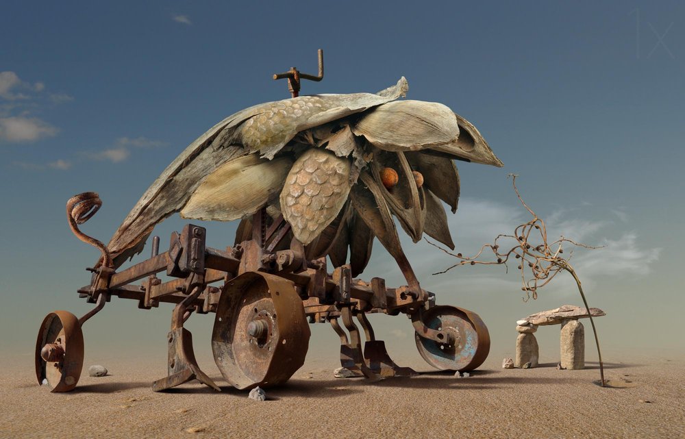 Une machine surréaliste du désert - Radoslav Penchev