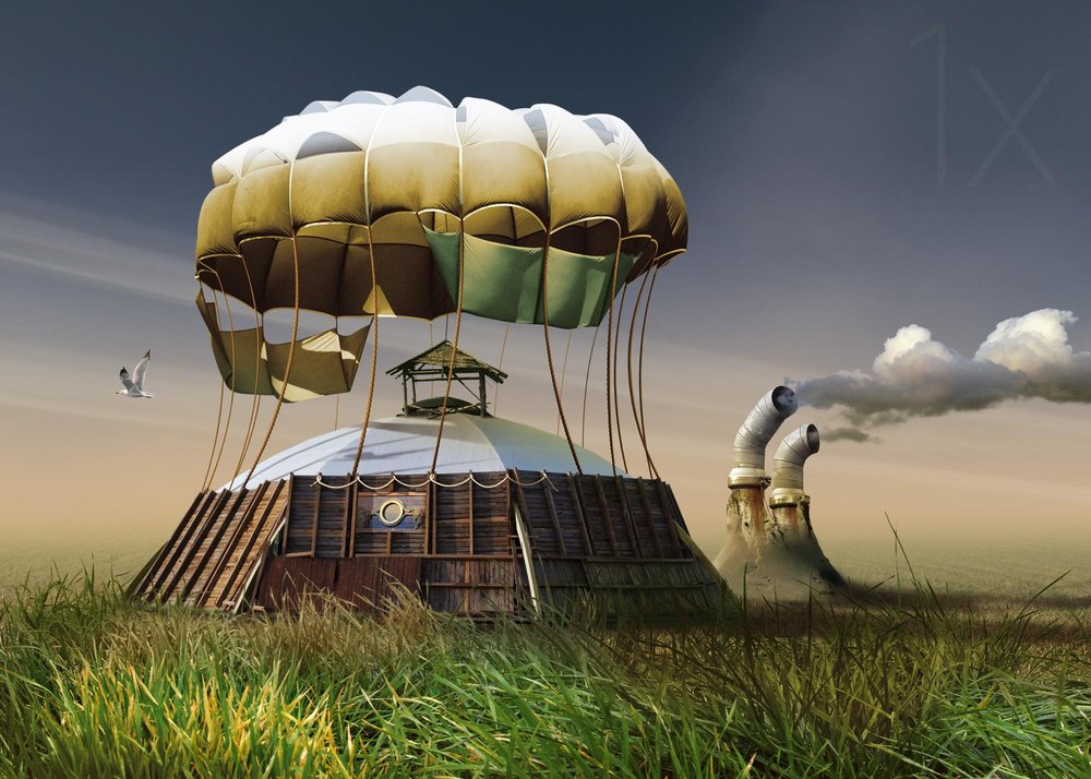 La maison fantaisiste du parachute - Radoslav Penchev