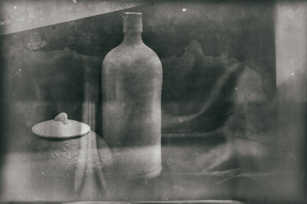 Bouteille et pot vintage - Raffaele Corte