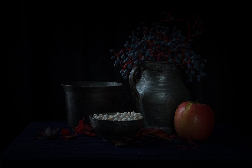 Nature morte « Récolte noire » - Ramiz Sahin