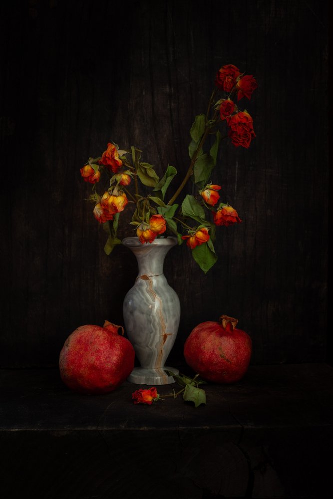 Roses fanées et grenades - Ramiz Sahin