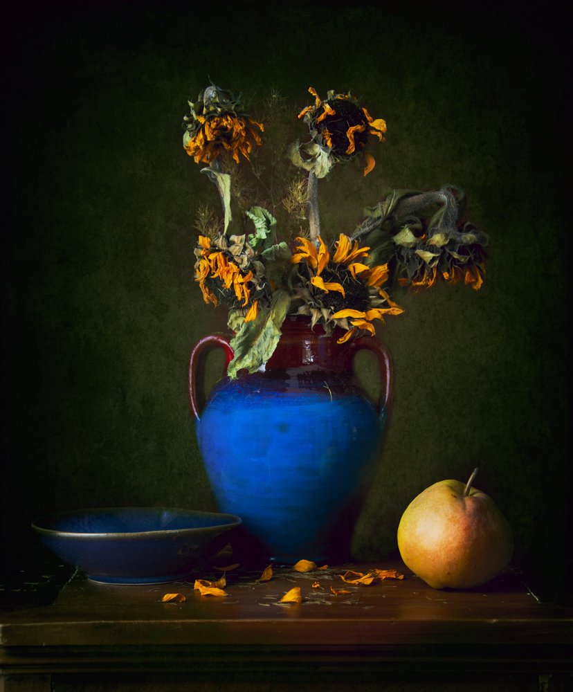 Nature morte au tournesol mélancolique - Ramiz Sahin