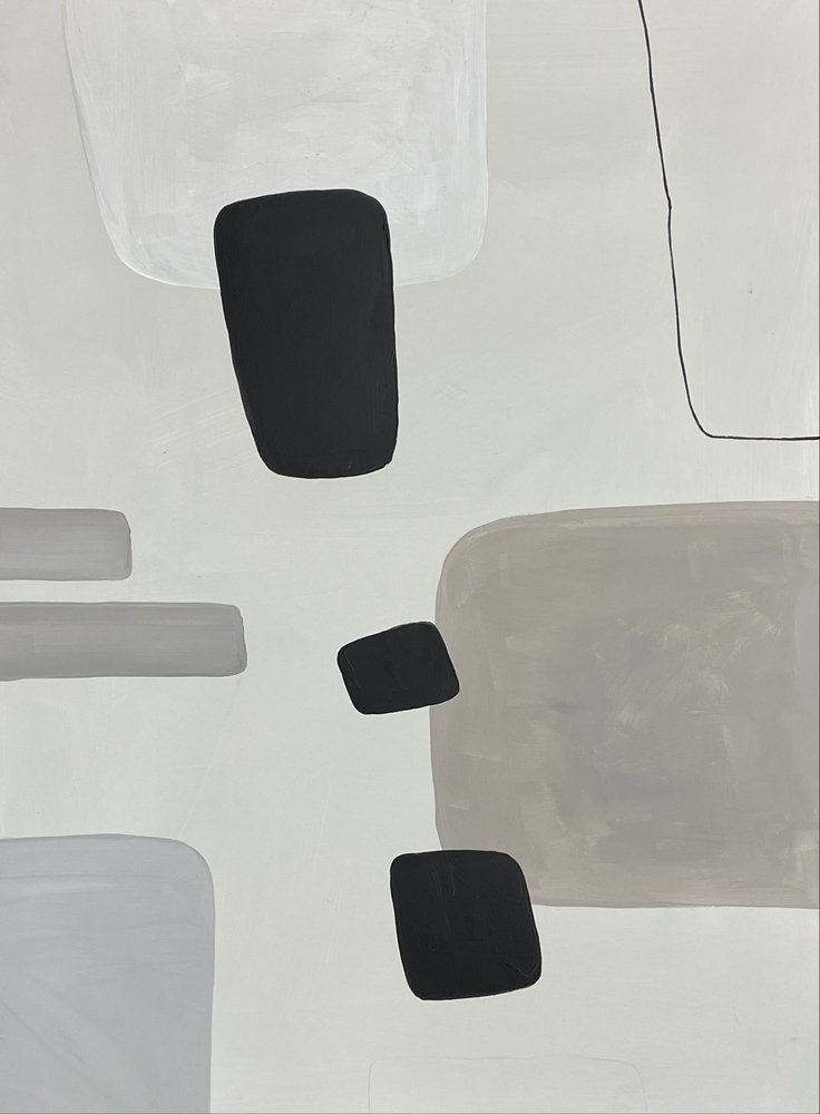 Formes abstraites minimalistes - Renate Holzner