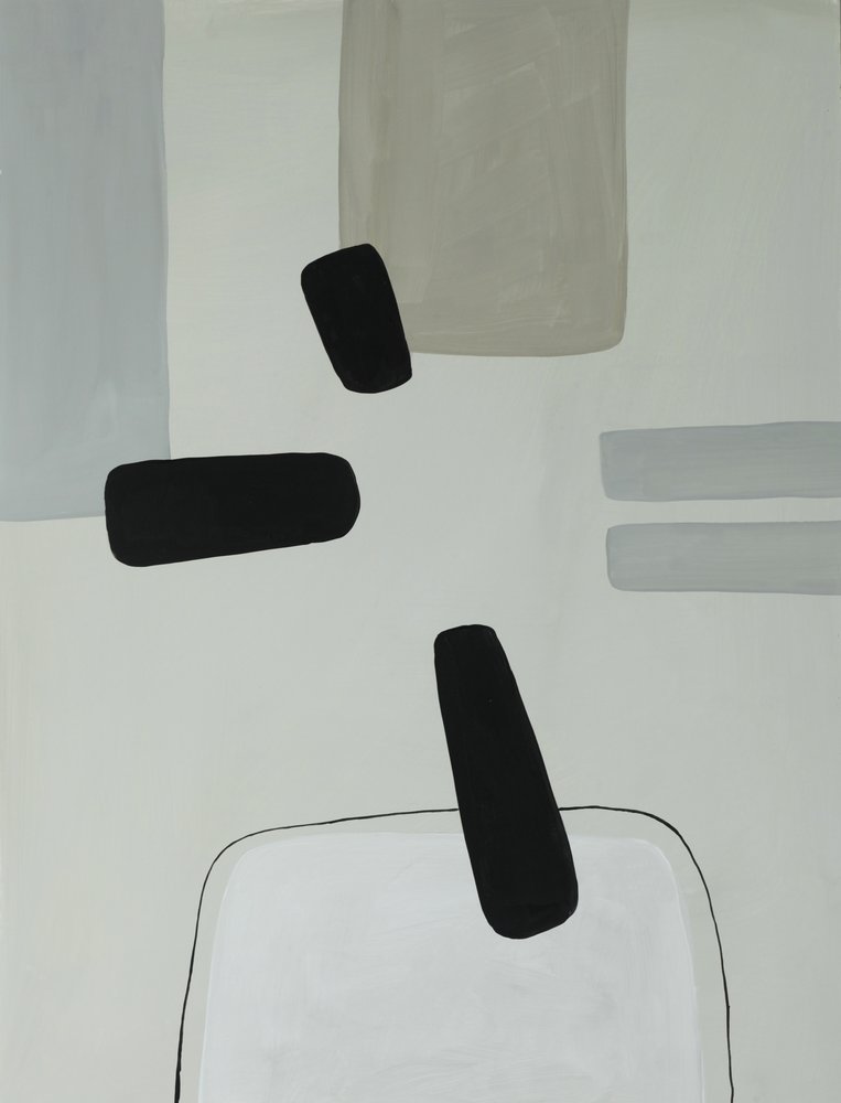 Formes minimalistes en suspension - Renate Holzner