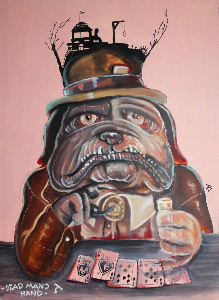 Wild West Poker Bulldog - Robert Sigaard