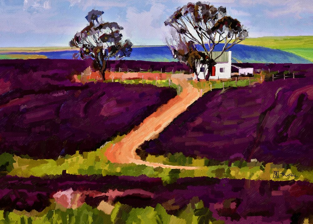 La ferme « Purple Fields » - Robert Thirtle