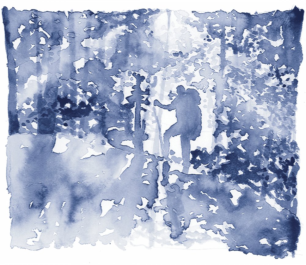 Randonneur de la Forêt Bleue - RodMacIver