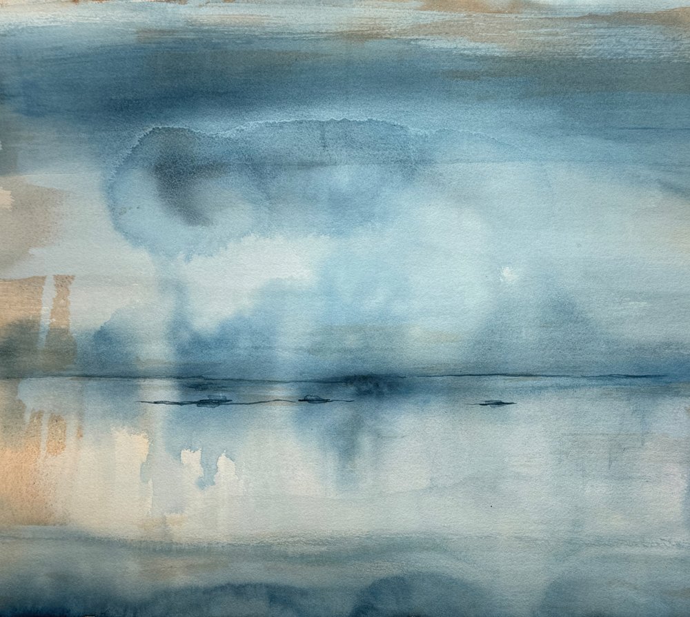Horizon bleu brumeux - RodMacIver
