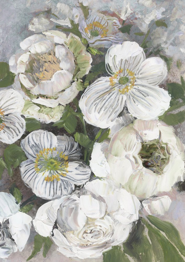 Fleurs blanches fraîches - Rosana Laiz Blursbyai