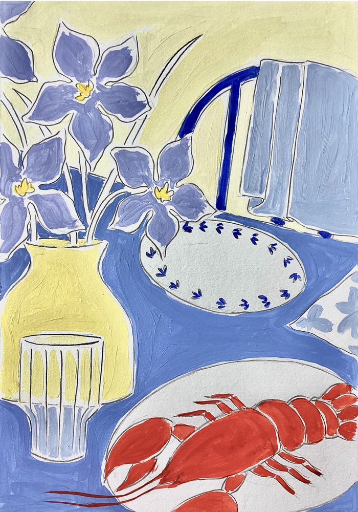 Table de dîner au homard - Rushati Chowdhury
