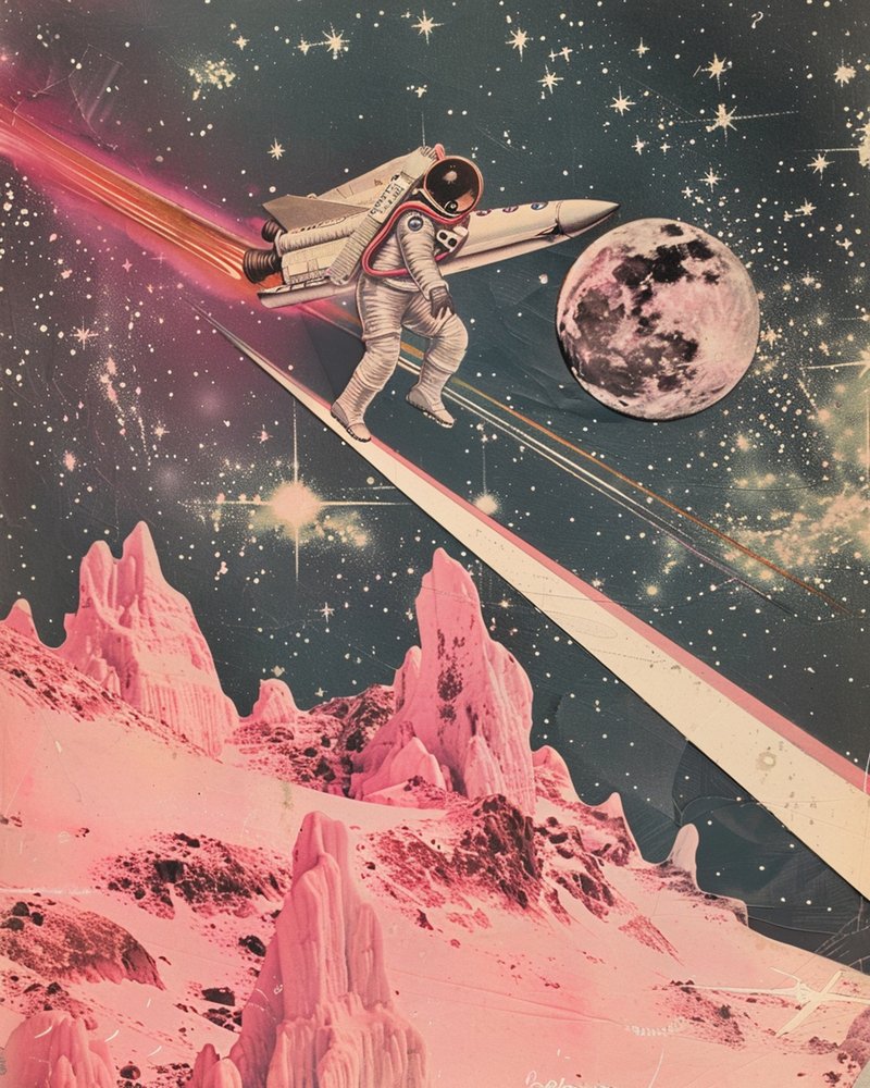 Cosmic Pink Planet Ride - Samantha Hearn