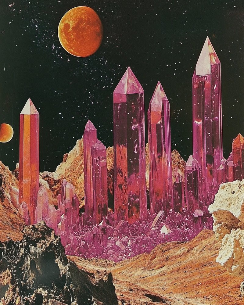Collage de cristal - Samantha Hearn