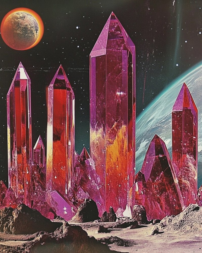 Paysage de la Planète de Cristal - Samantha Hearn