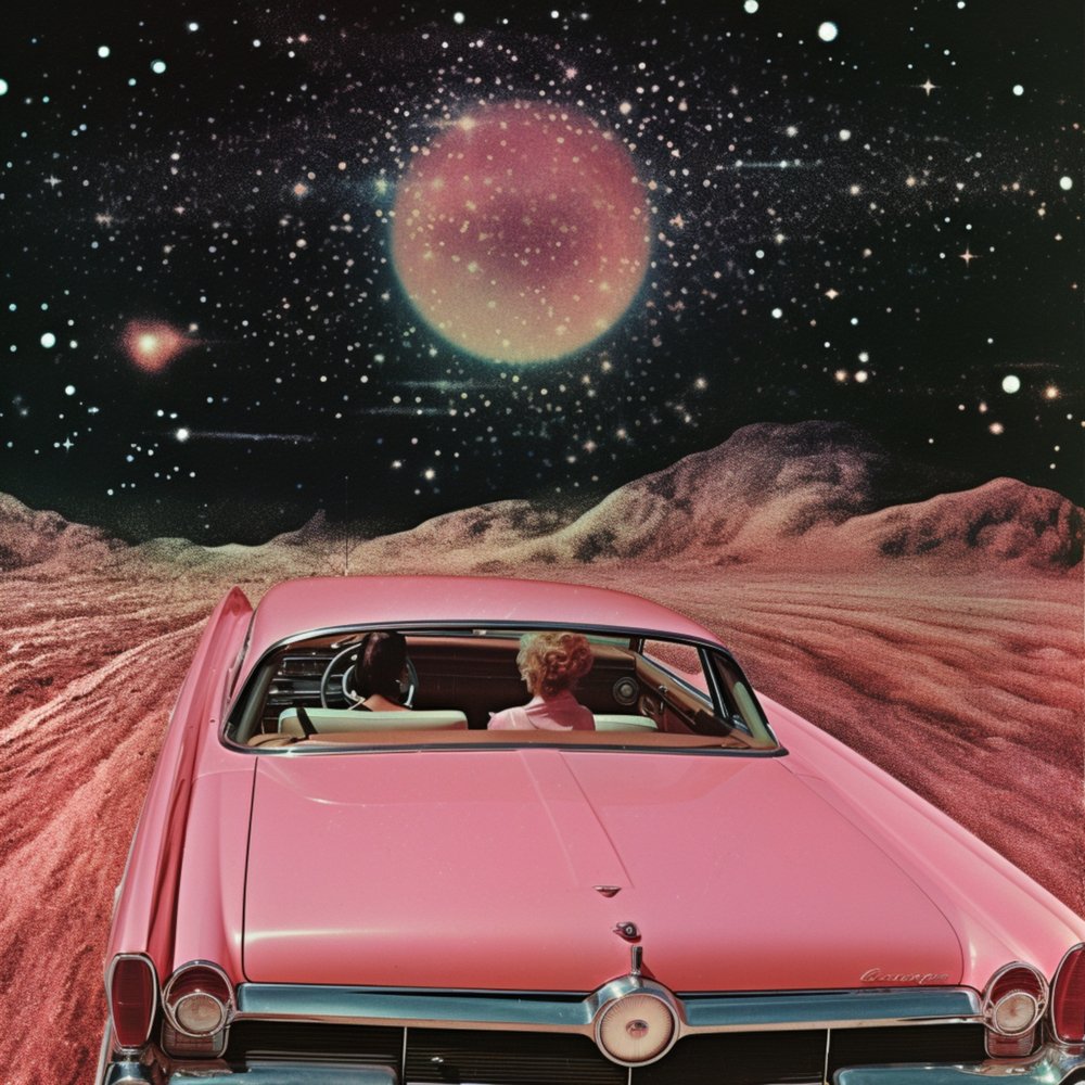 Pink Car : Cosmic Drive - Samantha Hearn