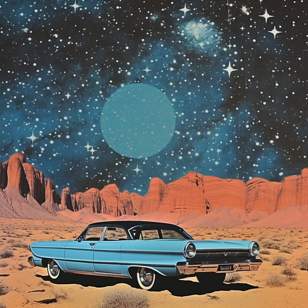 Cosmos du désert rétro - Samantha Hearn