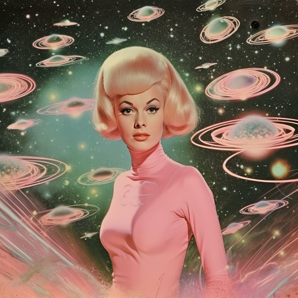 Glamour spatial rétro - Samantha Hearn