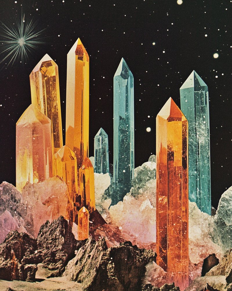 Sommets de cristal étoilés - Samantha Hearn