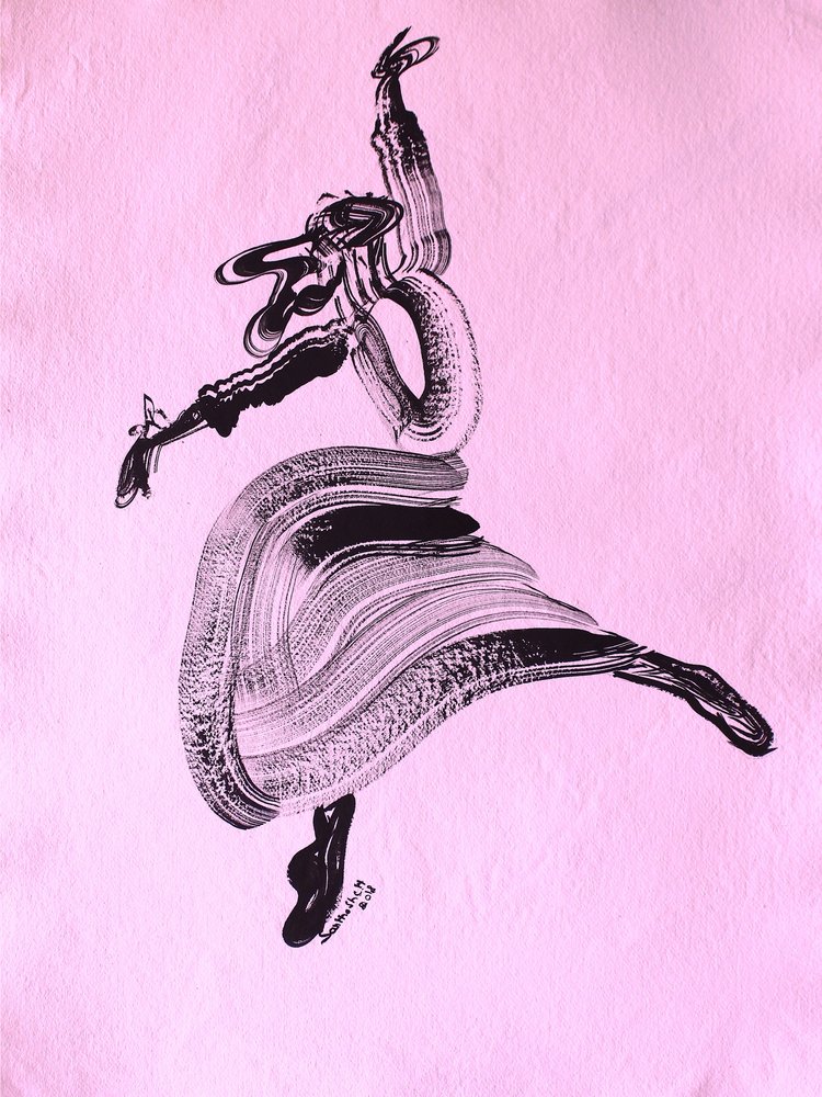 Flux de danse abstraite - Santhosh ch