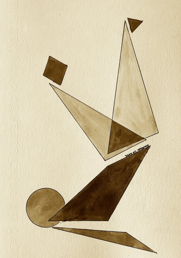 Figure géométrique en équilibre - Santhosh ch