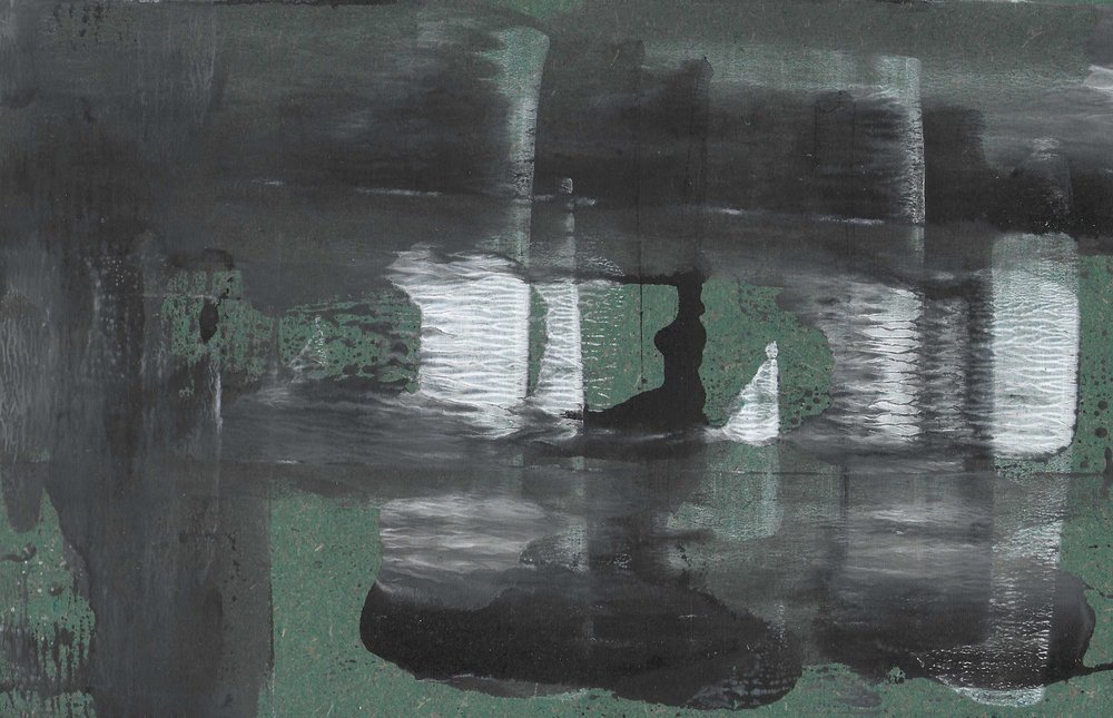 Reflets vert foncé - Santhosh ch