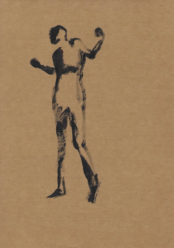 Esquisse dynamique de figure - Santhosh ch