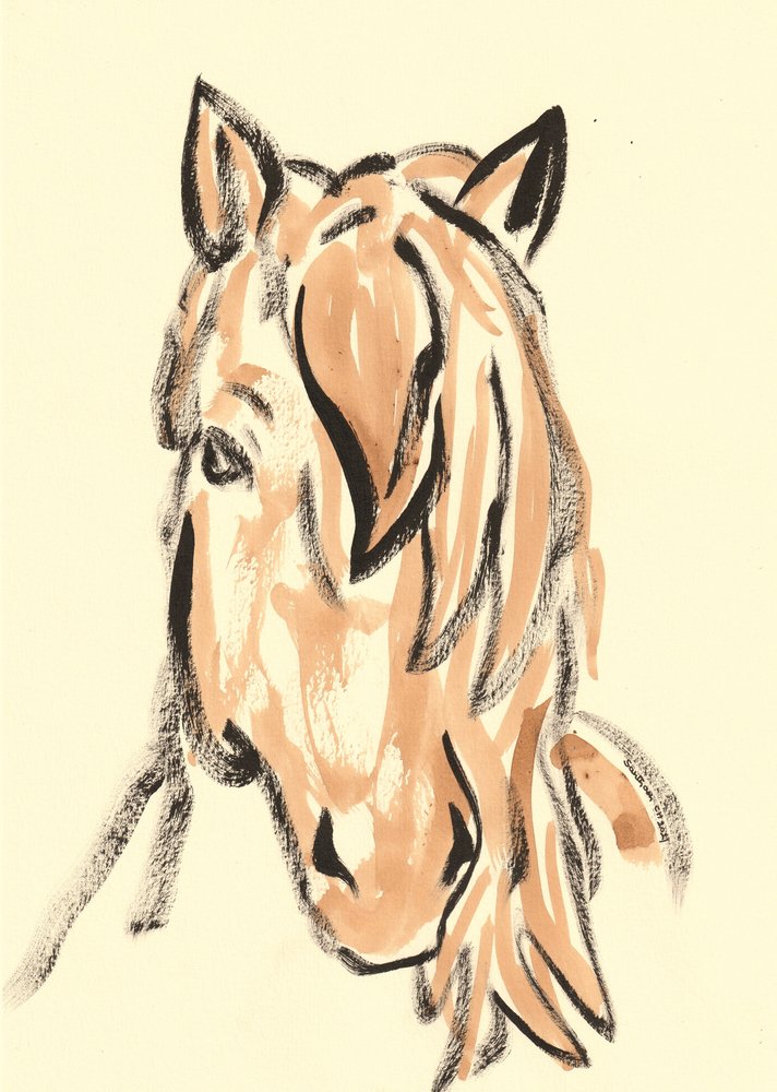 Tête de cheval dynamique - Santhosh ch