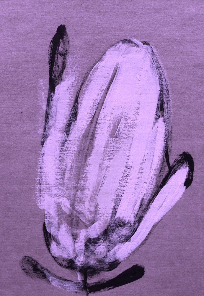 Élégante fleur lavande - Santhosh ch